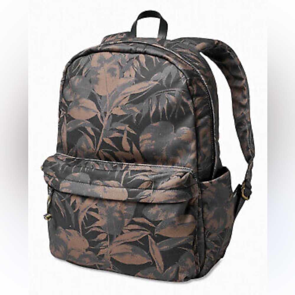 Lucky Brand Vintage Style Tropical Men's Canvas Backpack/laptop bag